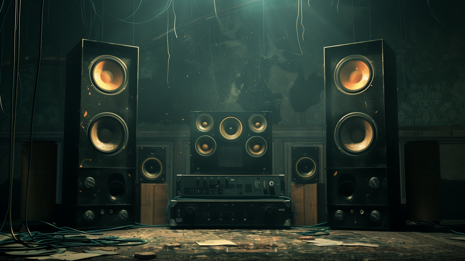 vibrationmutagene_empty_dark_room_with_lot_of_cables_and_big_sp_8cf97b5a-c985-4be6-9a51-caa8b0201d5d